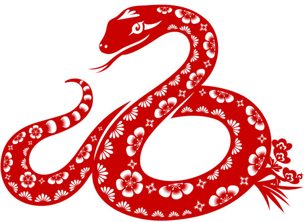 ilustrações de stock, clip art, desenhos animados e ícones de ano da serpente - snake 2013 chinese new year year