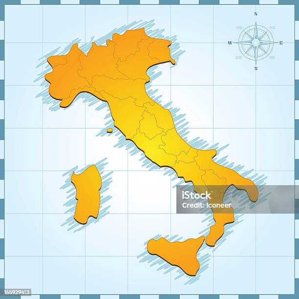 イタリアレトロなマップ - イタリアのベクターアート素材や画像を多数ご用意 - イタリア, イラストレーション, イラスト画法