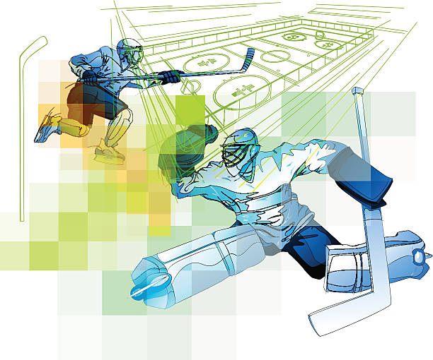 ilustrações de stock, clip art, desenhos animados e ícones de composição de hóquei - field hockey