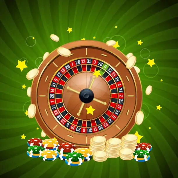 Vector illustration of Casino