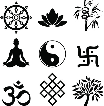 Variable symbols of oriental culture 