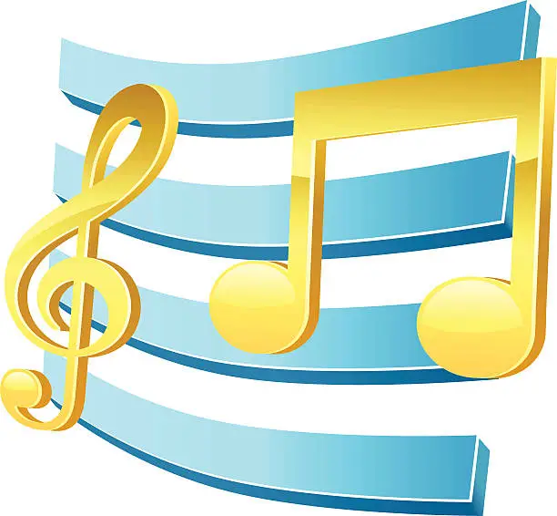 Vector illustration of Music Track