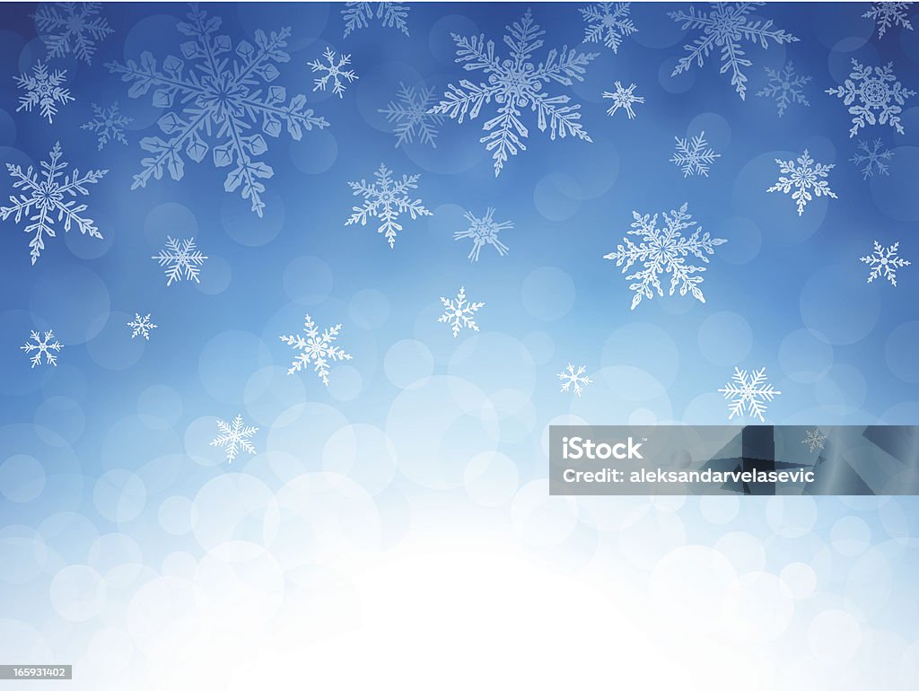 Winter Background Snowy holiday background. EPS 10 file with transparencies. File is layered with global colors.Only gradients used.High res jpeg an AI 10 file with uncropped snowflakes included.More works like this linked bellow. Backgrounds stock vector