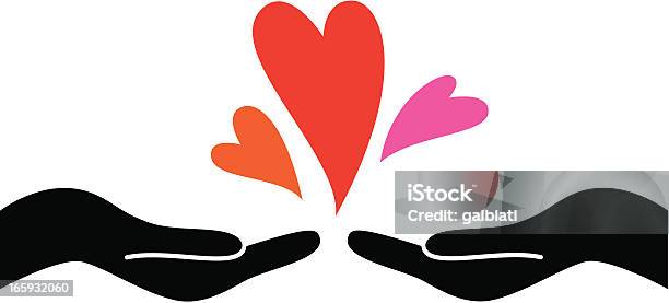 Tendo O Cuidado De Amor - Arte vetorial de stock e mais imagens de Consolar - Consolar, Amor, Conceito