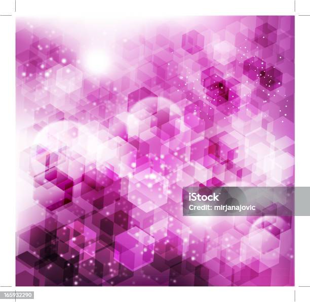 Абстрактный Розовый Фон — стоковая векторная графика и другие изображения на тему Абстрактный - Абстрактный, Абстрактный задний план, Блестящий