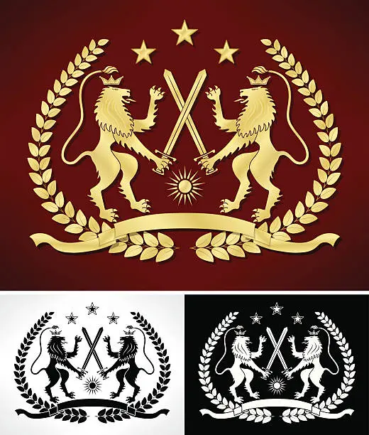 Vector illustration of Coat of Arms