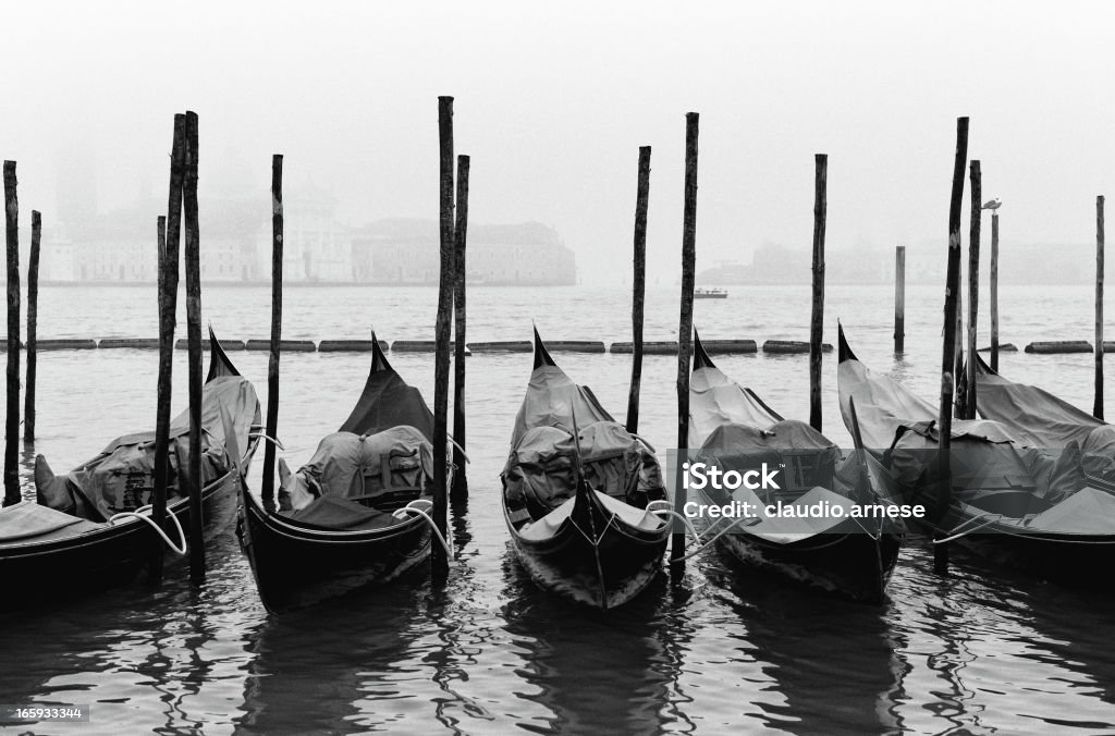 Venezia. Bianco e nero - Foto stock royalty-free di Acqua