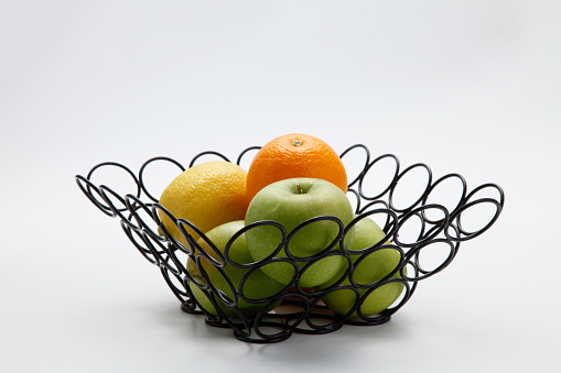 stock image of the fruit basket