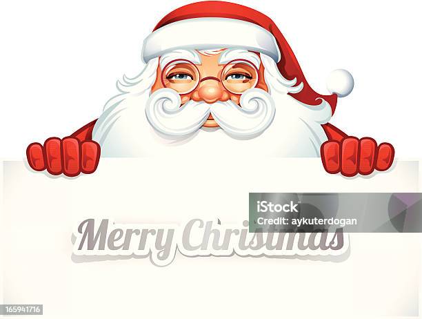 Santa Mikołaj - Stockowe grafiki wektorowe i więcej obrazów Boże Narodzenie - Boże Narodzenie, Święty Mikołaj, Broda