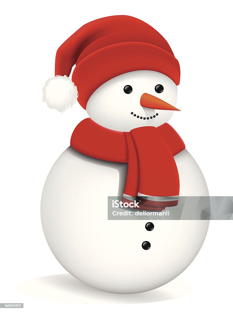 Snowman Illustration Pdf(6) and Ai(8) files are included Snowman stock vector