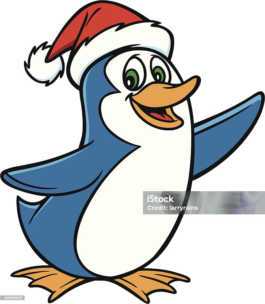 Christmas Penguin Christmas stock vector