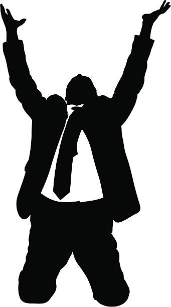 3,400+ Man Praying Silhouette Stock Illustrations, Royalty-Free