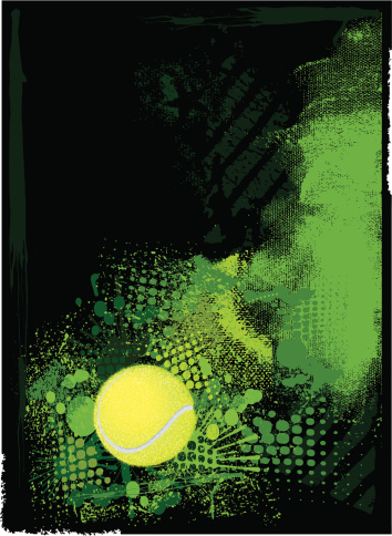 Tennis Ball Background