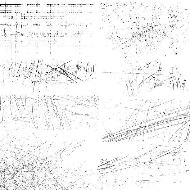 Scratches Set of scratches.Hi res jpeg included.More works like this linked below. weathered textures stock illustrations