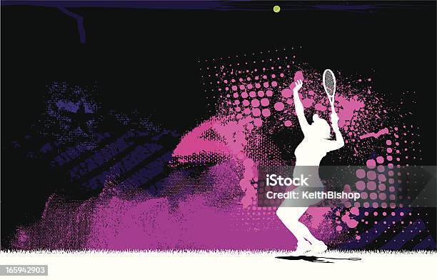 テニス選手て背景雌 - テニスのベクターアート素材や画像を多数ご用意 - テニス, 女性像, 背景