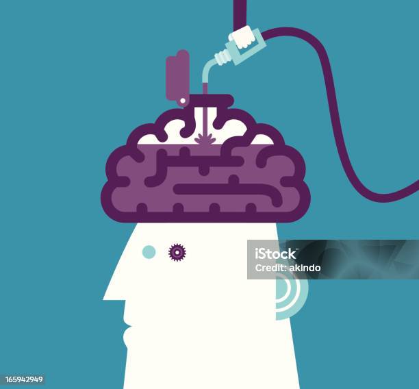 Concept Dapprentissage Vecteurs libres de droits et plus d'images vectorielles de Espace de rangement - Espace de rangement, Étudier, Cerveau humain