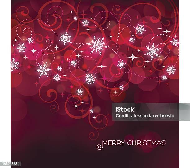 Weihnachten Hintergrund Stock Vektor Art und mehr Bilder von Abstrakt - Abstrakt, Bildhintergrund, Rot