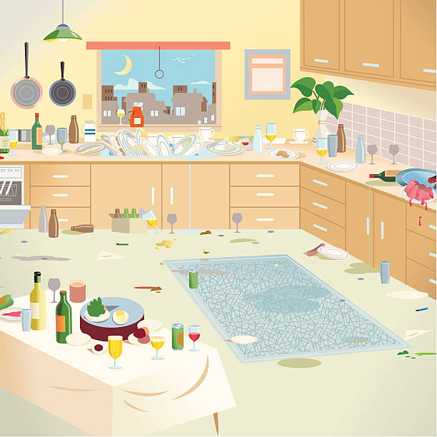 2,664 Dirty Kitchen Illustrations & Clip Art - iStock | Dirty kitchen  counter, Dirty kitchen sink, Dirty kitchen utensils