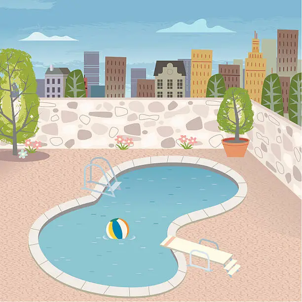 Vector illustration of Pool