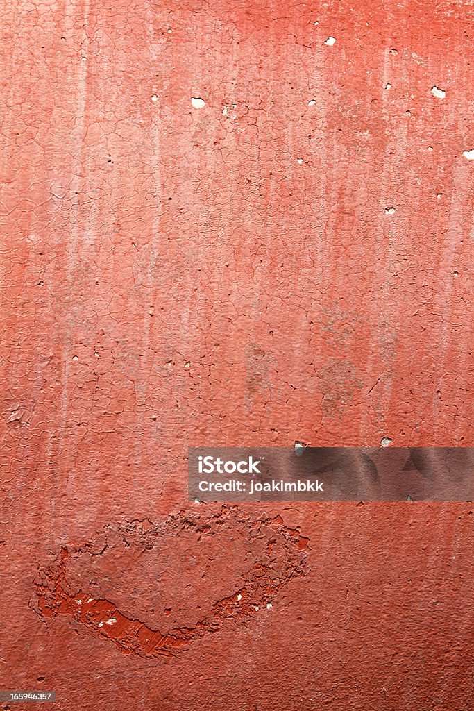 Rusty red grunge Hintergrund mit Flecken und Leckagen - Lizenzfrei Abstrakt Stock-Foto