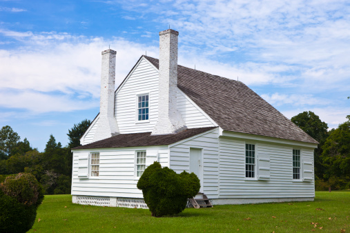 This Is The Place Where The Confederate General Stonewall Jackson Died During The Civil War Which Is Part Of The National Parks Service Now.  Jackson Died In The Chandler House Shown In This Image On May 10th, 1863.