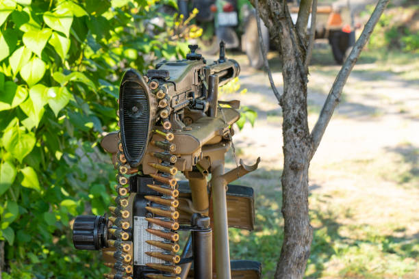WWII, German, MG-42, machine gun, stand