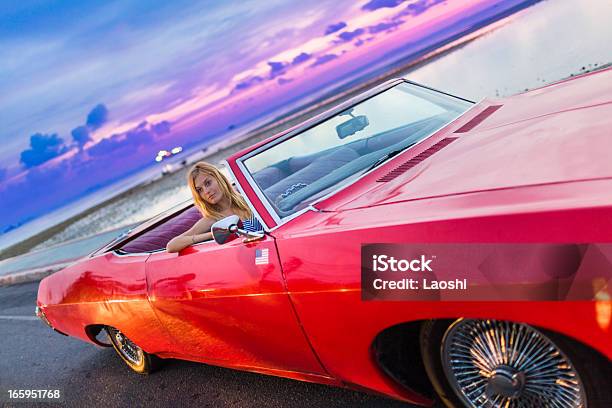 Bei Sonnenuntergang Stockfoto und mehr Bilder von 1960-1969 - 1960-1969, Cabrio, Frauen