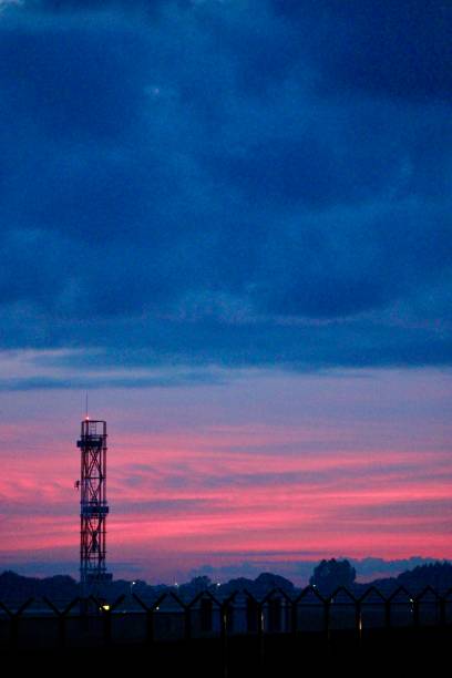 istock Pink Sky Overlooking Dublin Airport's Horizon 1659518233