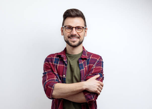 istock Happy young man in glasses 1659533310