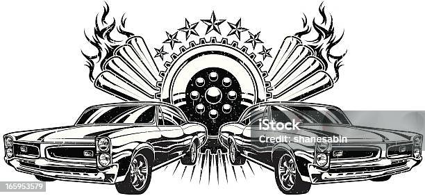 Drag Race Gto Stock Illustration - Download Image Now - Vintage Car, Sports Car, Collector's Car