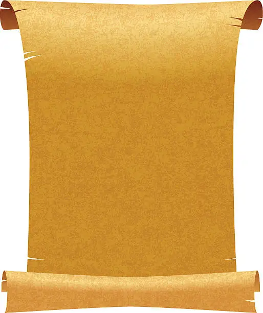 Vector illustration of Parchment