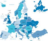 istock Europe Map 165954463