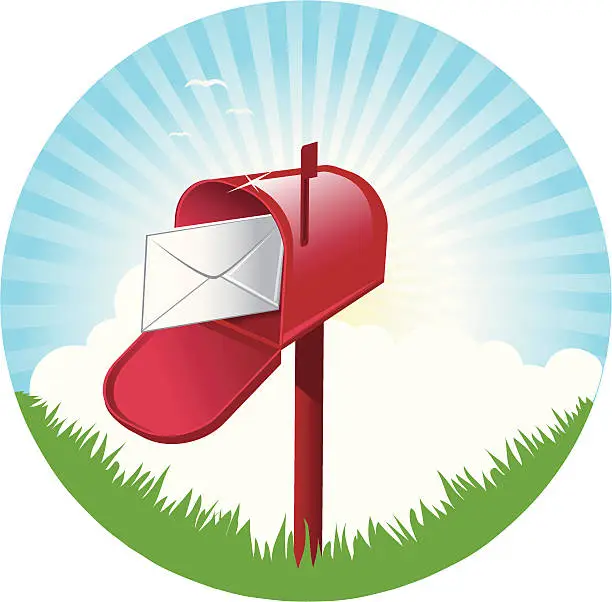 Vector illustration of You've Got Mail