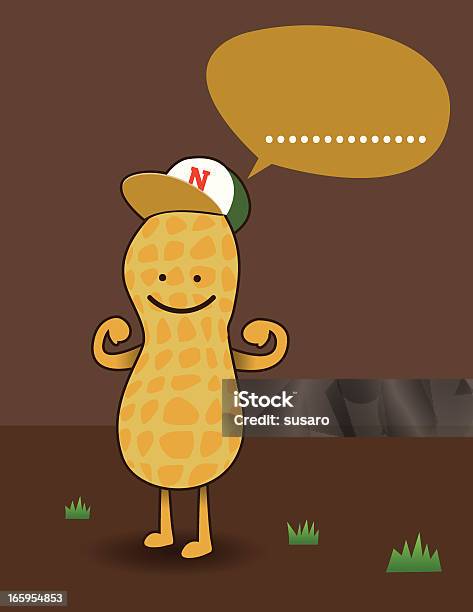 I Am Nut Stock Illustration - Download Image Now - Peanut - Food, Doodle, Bizarre
