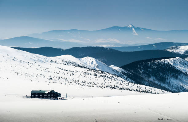 krkonose, riesengebirge - horska bouda стоковые фото и изображения