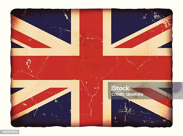 Ilustración de Ilustración Vectorial De Papel Viejo Grunge De Bandera De Reino Unido y más Vectores Libres de Derechos de Bandera inglesa