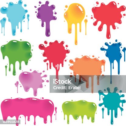 istock Colorful jelly splatters 165955828