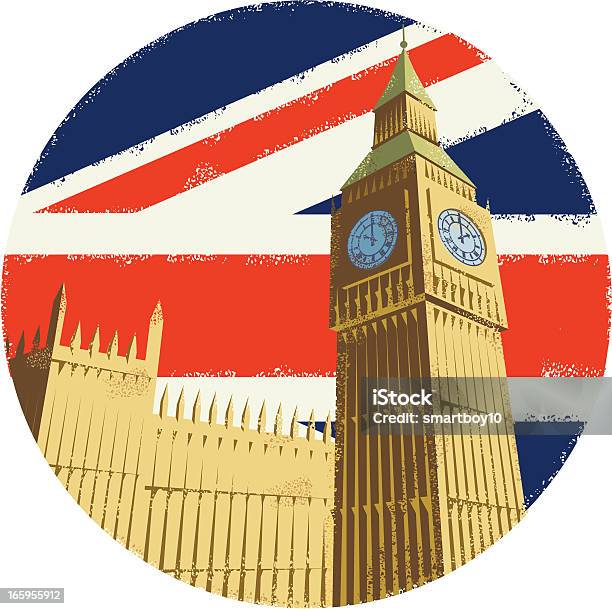 Domy Parlamentu I Big Ben - Stockowe grafiki wektorowe i więcej obrazów Anglia - Anglia, Big Ben, Czas