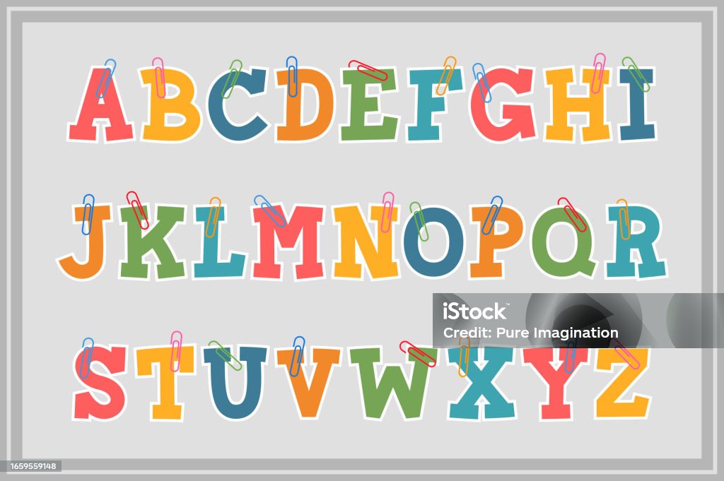 Yuses Letters Versatile Collection Of Paper Notes Alphabet Letters For Various Uses ...