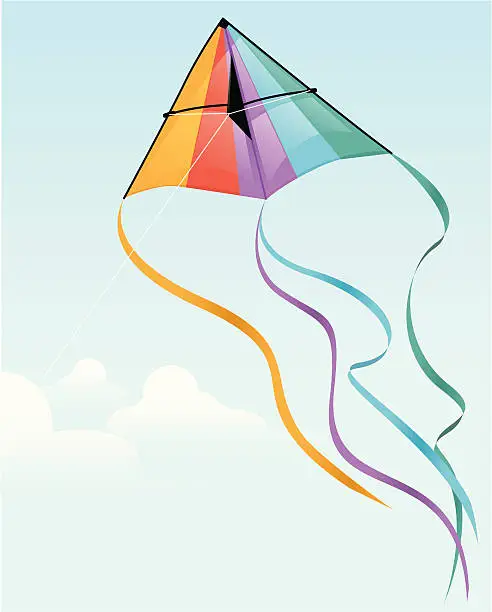 Vector illustration of Kite