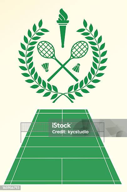 Emblème De Badminton Vecteurs libres de droits et plus d'images vectorielles de Badminton - Sport - Badminton - Sport, Raquette, Affiche