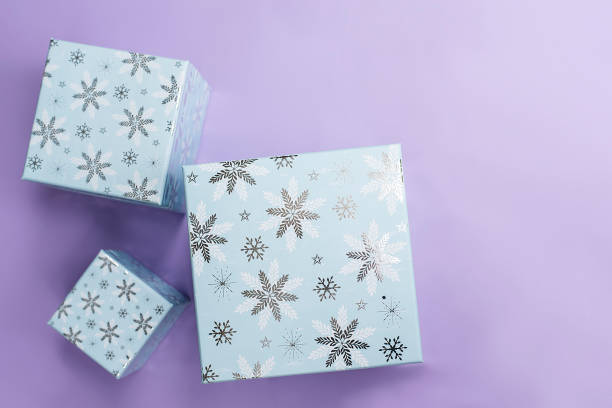 istock Christmas New Year's boxes with gifts. Christmas Gift box 1659568302