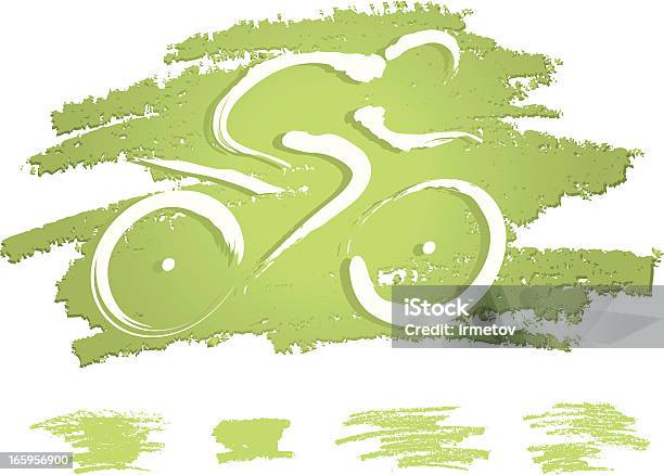 Велоспорт Значок — стоковая векторная графика и другие изображения на тему Активный образ жизни - Активный образ жизни, Атлет, Векторная графика