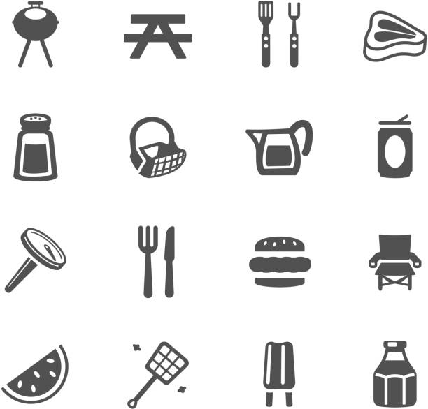 Barbeque Symbols http://www.cumulocreative.com/istock/File Types.jpg mustard fruits stock illustrations
