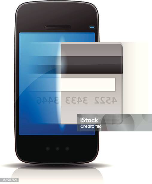 Paiement Mobile Vecteurs libres de droits et plus d'images vectorielles de Activité bancaire - Activité bancaire, Dispositif portable, Téléphone mobile