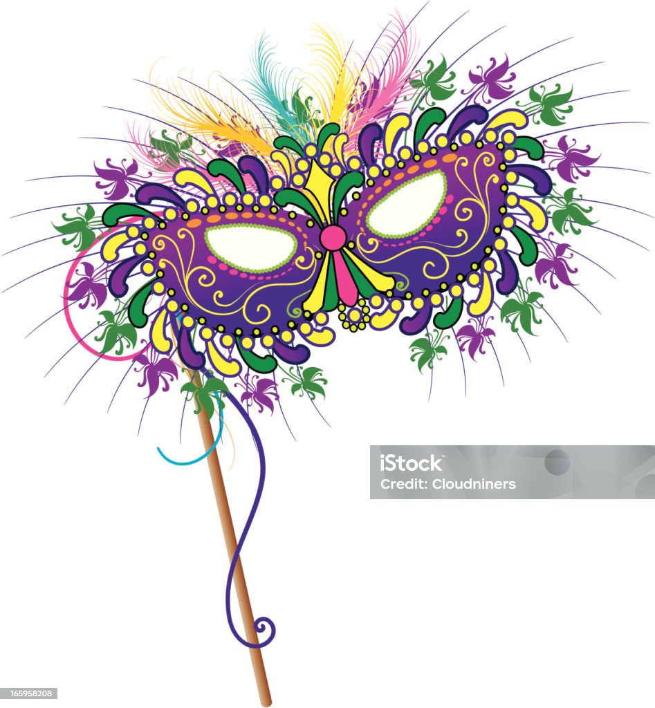 Mặt Nạ New Orleans Mardi Gras Hình minh họa Sẵn có - Tải xuống ...