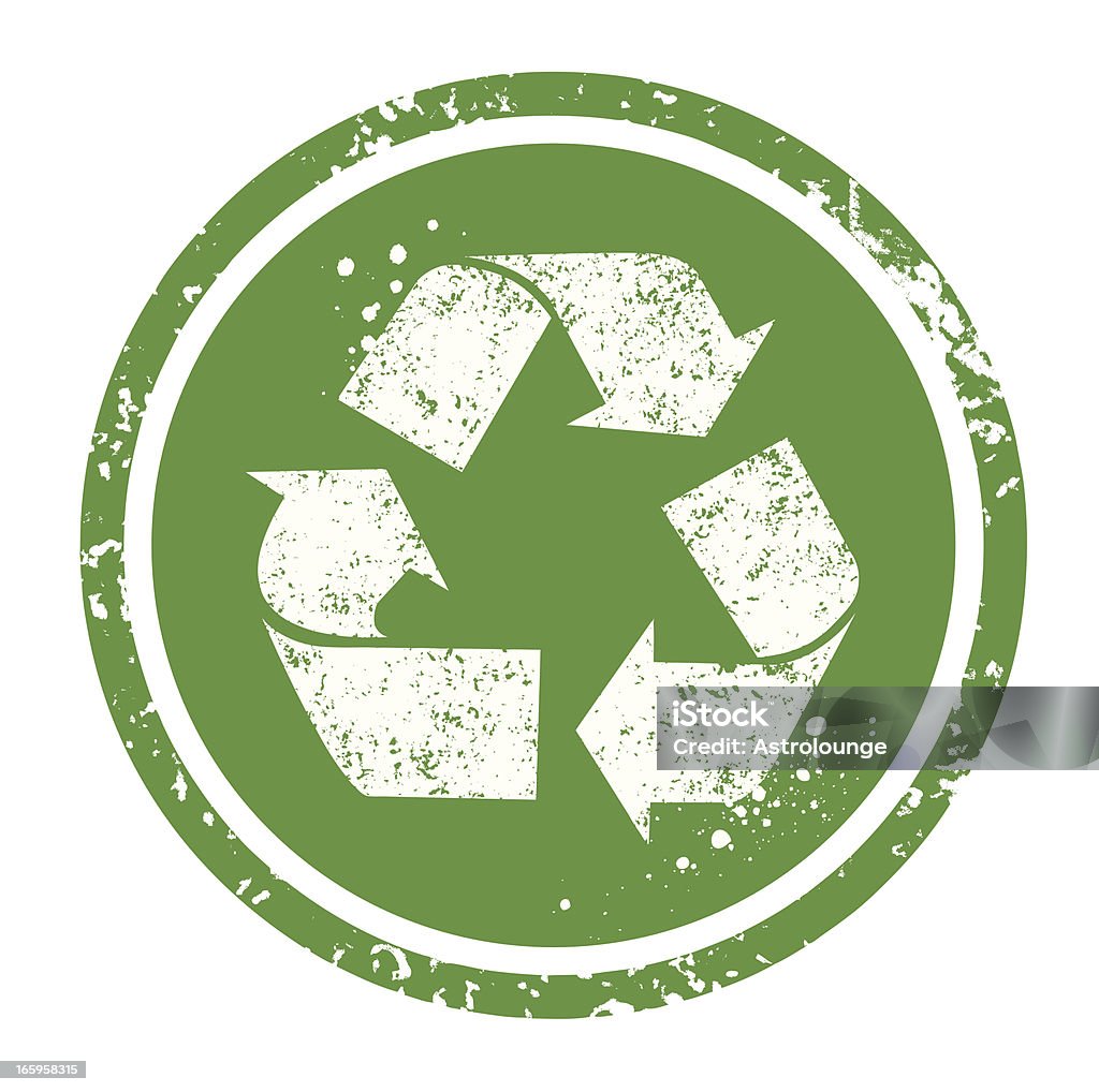 Recykling - Grafika wektorowa royalty-free (Atrament)