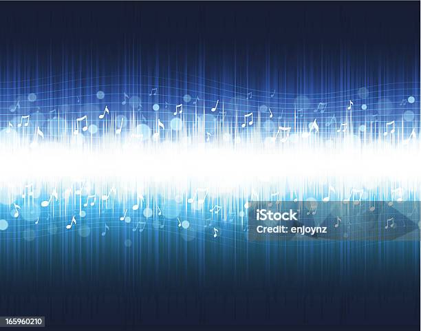 Music Equalizer Background Stock Illustration - Download Image Now - Music, Musical Note, Backgrounds
