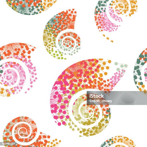 Shell Traceable Pattern Shell Seamless Pattern Stock Illustration - Download Image Now - Conch ...