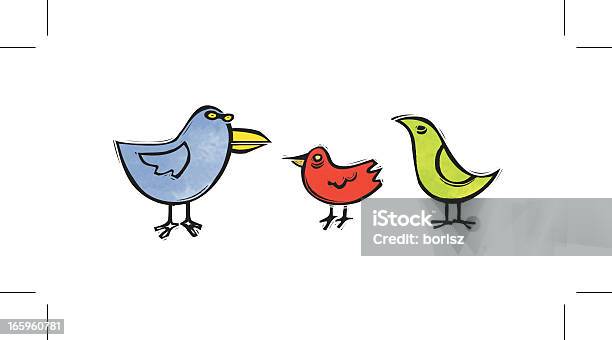 Birds Stock Illustration - Download Image Now - Animal, Animal Body Part, Animal Wing